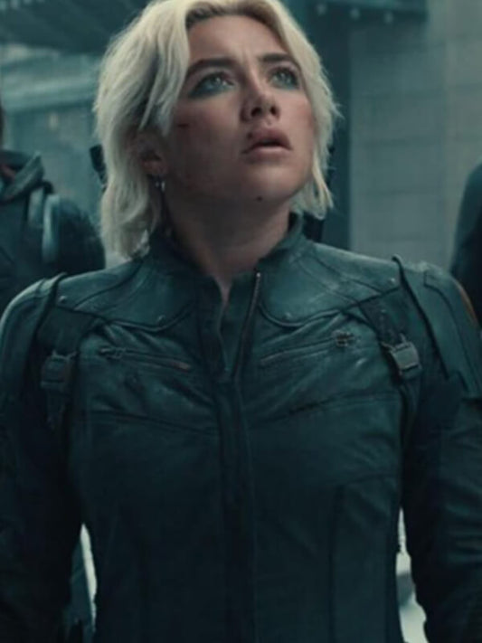Thunderbolts 2025 Florence Pugh Black Jacket