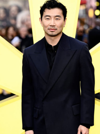 Thunderbolts 2025 Simu Liu Plain Black Coat