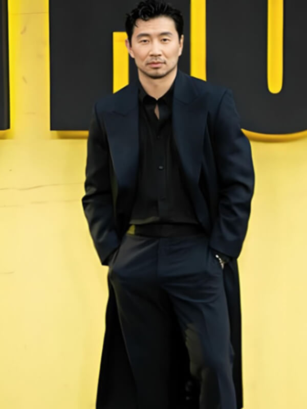 Thunderbolts 2025 Simu Liu Plain Black Coat