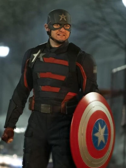 Thunderbolts 2025 U.S. Agent Costume Leather Jacket