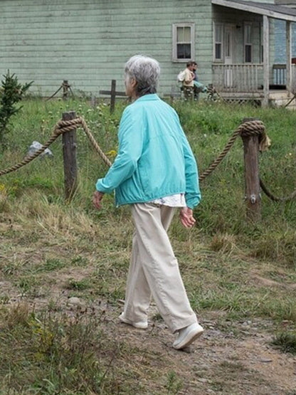 Tillie From Season 02 Teal Bomber Jacket