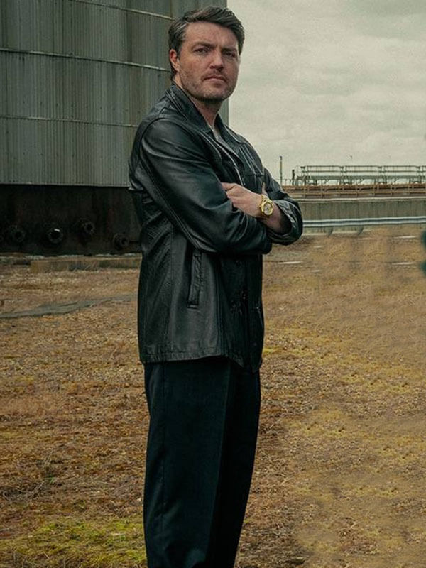 Tom Burke Legends Season 01 Black Leather Jacket