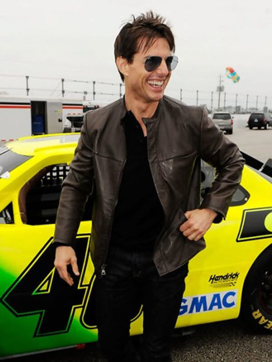 Tom Cruise Brown Leather Jacket