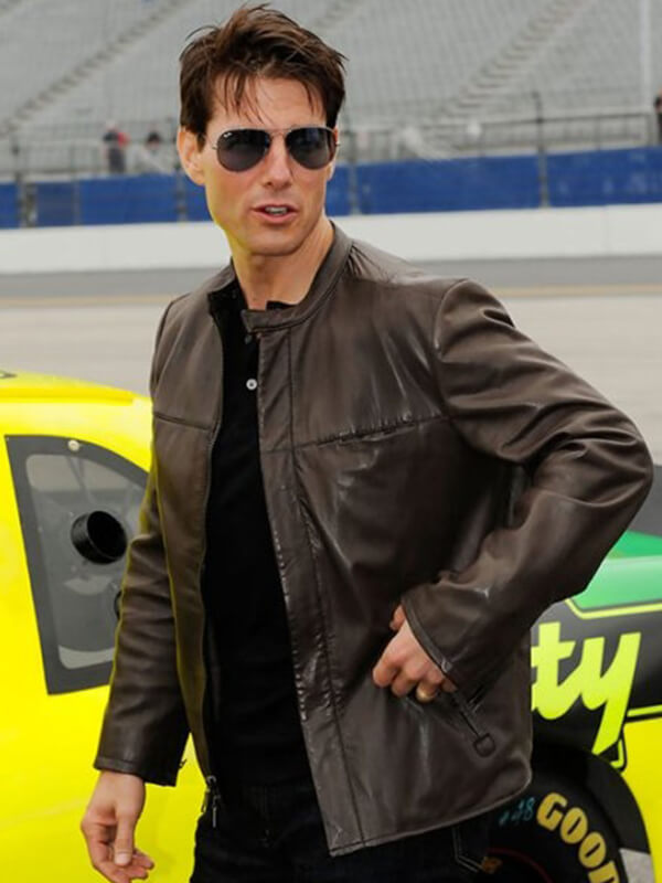Tom Cruise Brown Leather Jacket