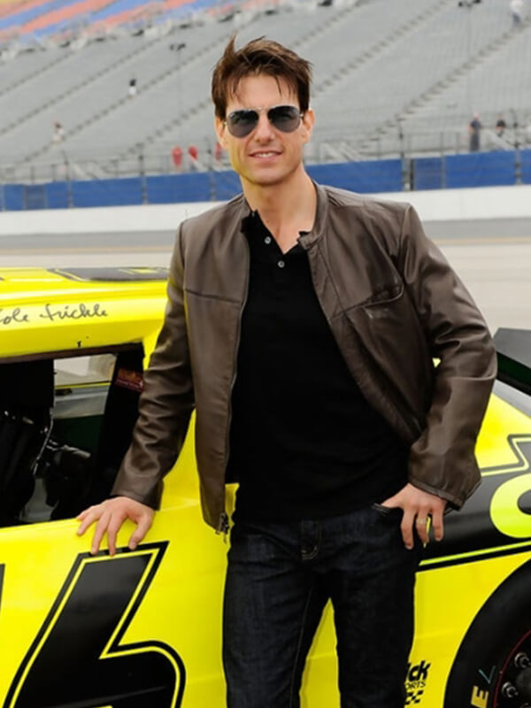 Tom Cruise Brown Leather Jacket