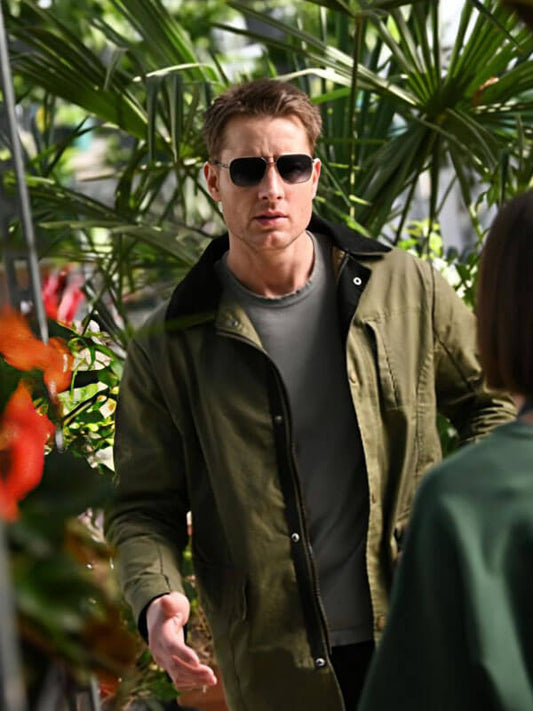  Tracker 2024 Colter Shaw Cotton Green Jacket