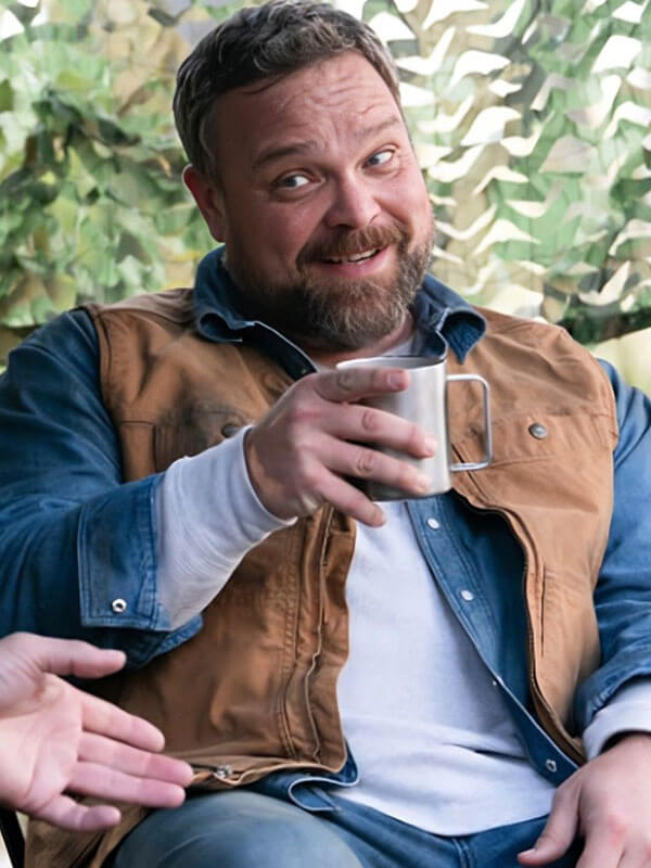 Tracker 2024 Drew Powell Cotton Brown Vest 