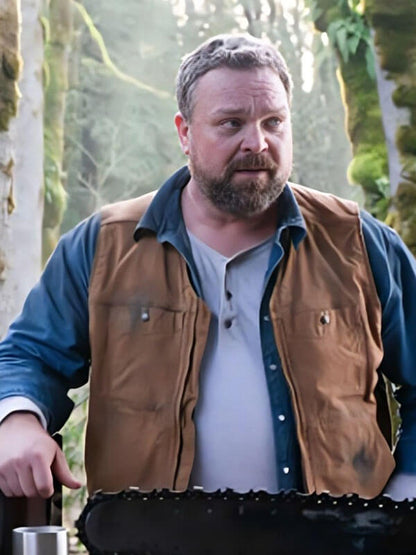 Tracker 2024 Drew Powell Cotton Brown Vest 