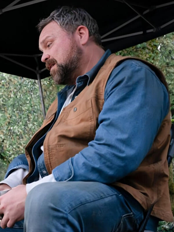 Tracker 2024 Drew Powell Cotton Brown Vest 