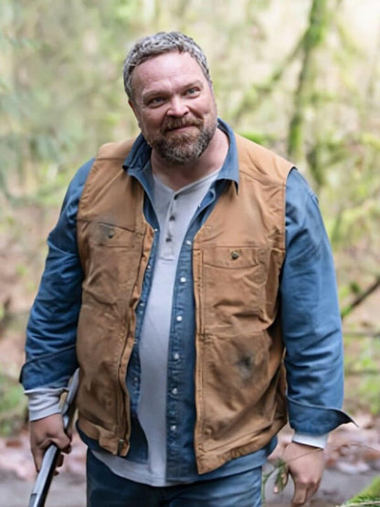 Tracker 2024 Drew Powell Cotton Brown Vest 