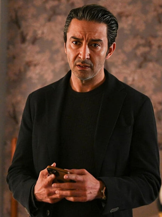 Tracker 2024 Leonard Sharf Black Wool Blazer