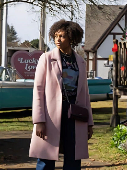 Tracker 2024 Randy Wool Pink Coat