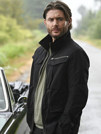 Tracker 2024 Russell Shaw Black Cotton Jacket