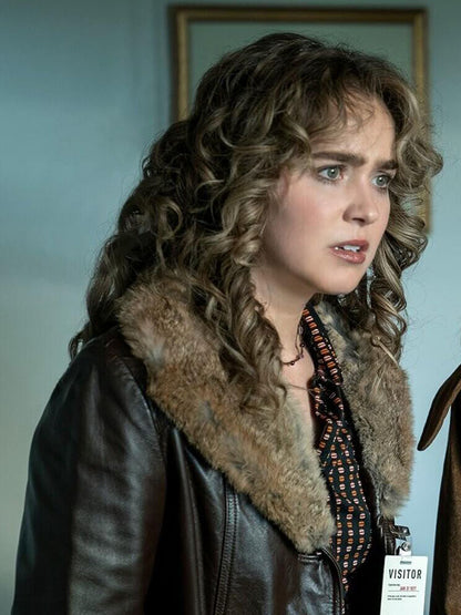 Twila Ponies Season 01 Brown Leather Jacket