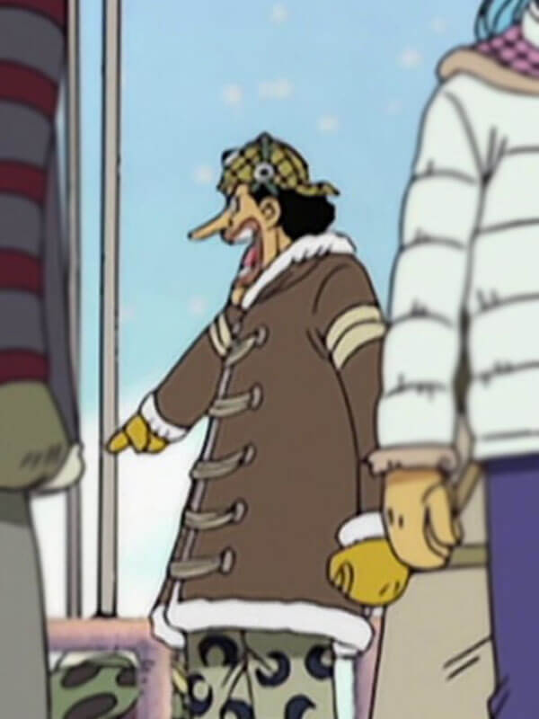 Usopp One Piece Season 02 Brown Cotton Coat
