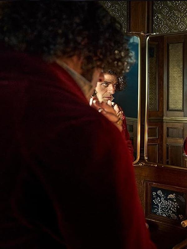 Victor Frankenstein Red Velvet Coat Frankestian