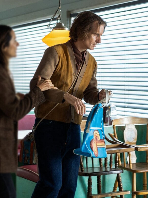 Victor From Season 02 Brown Suede Cardigan Jacket