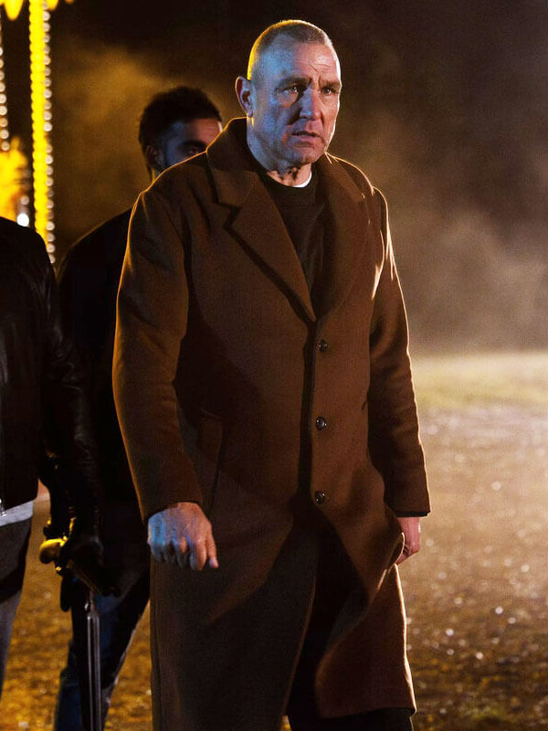 Vinnie Jones Reckless 2026 Brown Long Coat