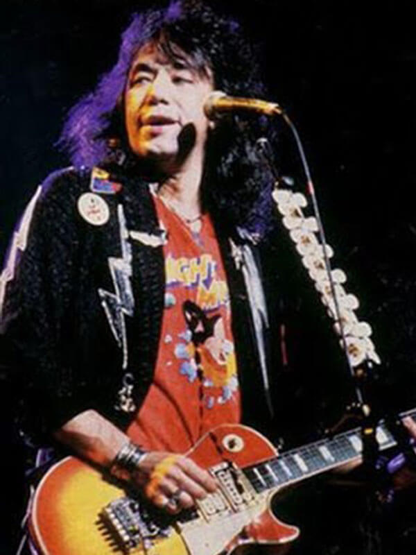 Vinnie Vincent Creatures of the Night 10th Anniversary Tour Black Leather Jacket