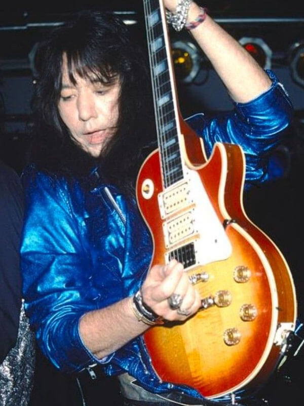 Vinnie Vincent Invasion tour Blue Leather Jacket