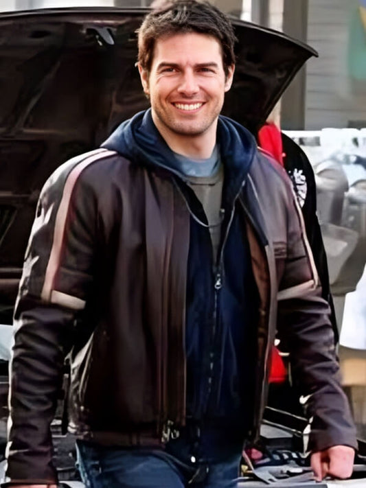 War Of The Worlds 2005 Tom Cruise Leather Jacket