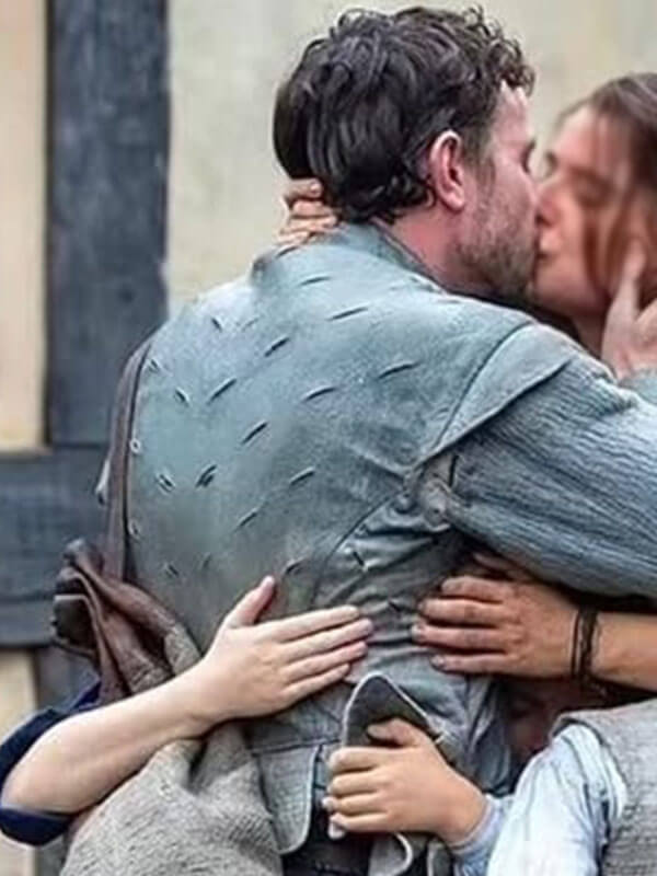 Will Hamnet Green Leather Vest