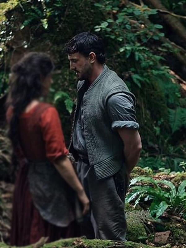 Will Hamnet Green Leather Vest