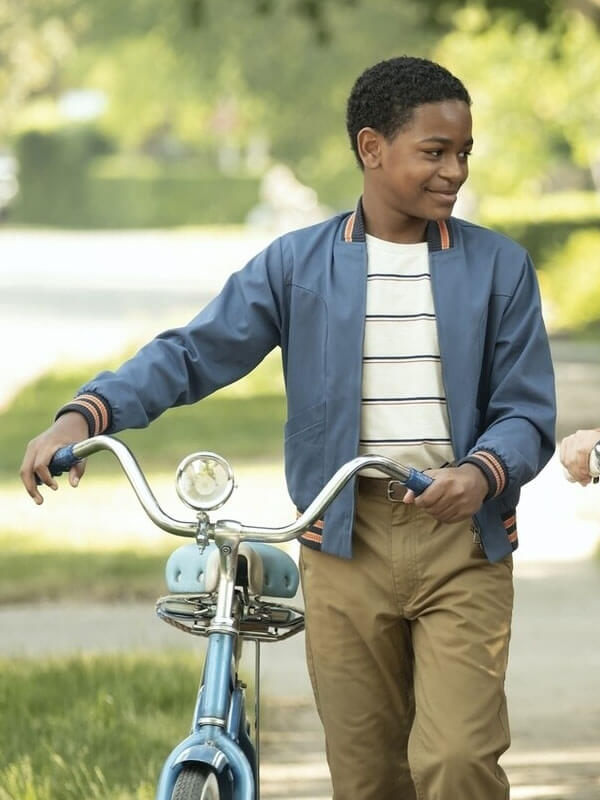 Will Hanlon It Welcome To Derry Blue Bomber Jacket