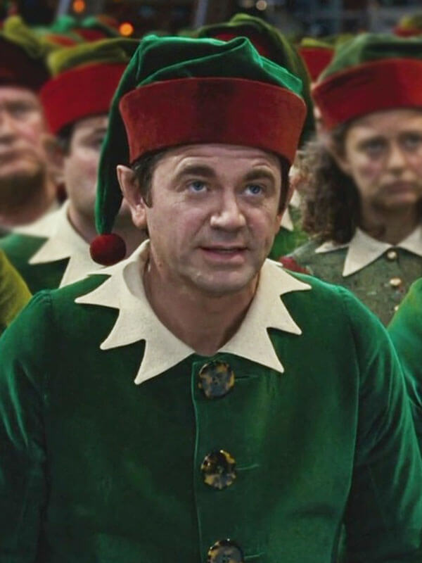 Willie Elf Fred Claus Christmas Costume Jacket