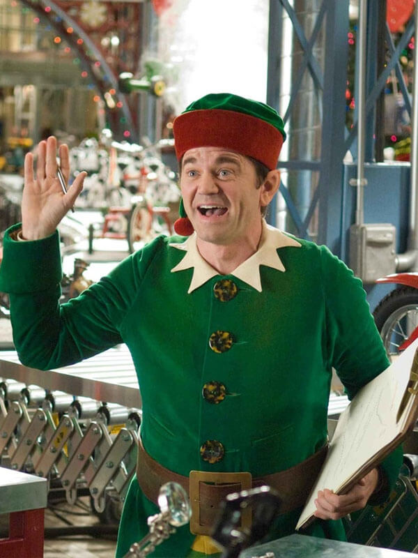 Willie Elf Fred Claus Christmas Costume Jacket