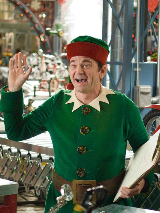 Willie Elf Fred Claus Christmas Costume Jacket