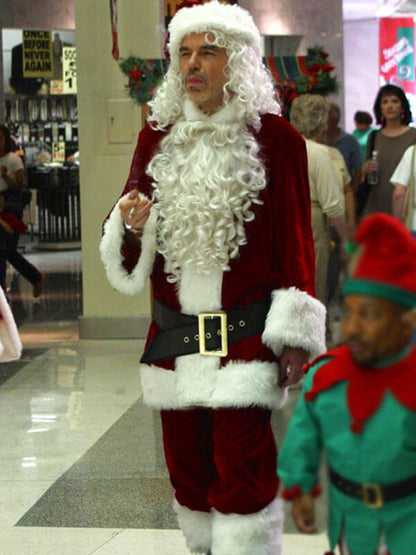 Willie Soak Bad Santa Santa Costume Coat