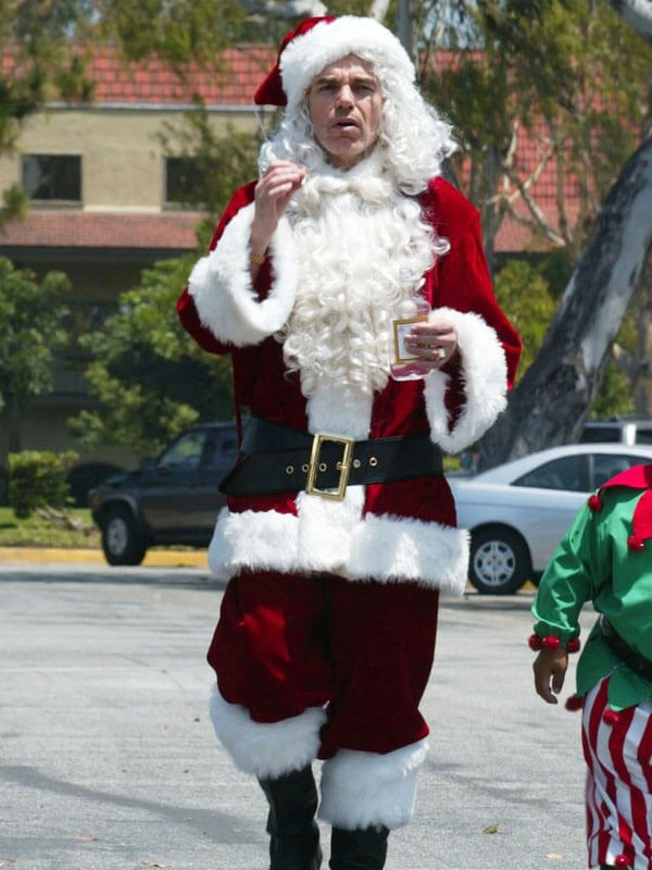 Willie Soak Bad Santa Santa Costume Coat