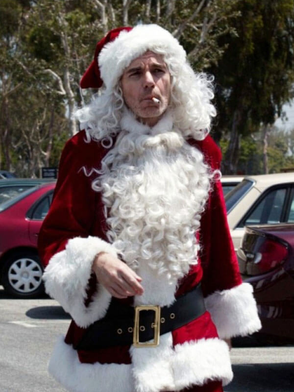 Willie Soak Bad Santa Santa Costume Coat