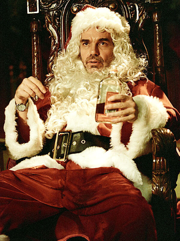 Willie Soak Bad Santa Santa Costume Coat