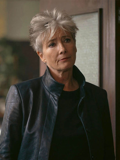 Zoe Bhoem Down The Cemetery Road Black Leather Coat